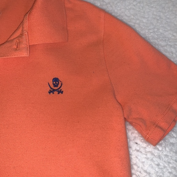 Crewcuts Orange Polo Shirt Boys 8 EUC - Picture 3 of 9